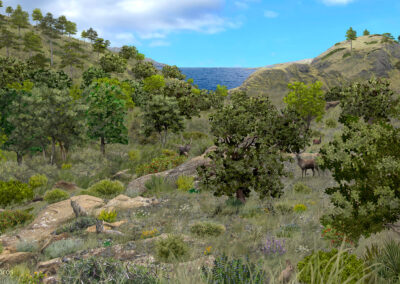 Southeastern Iberian during a interstadial phase